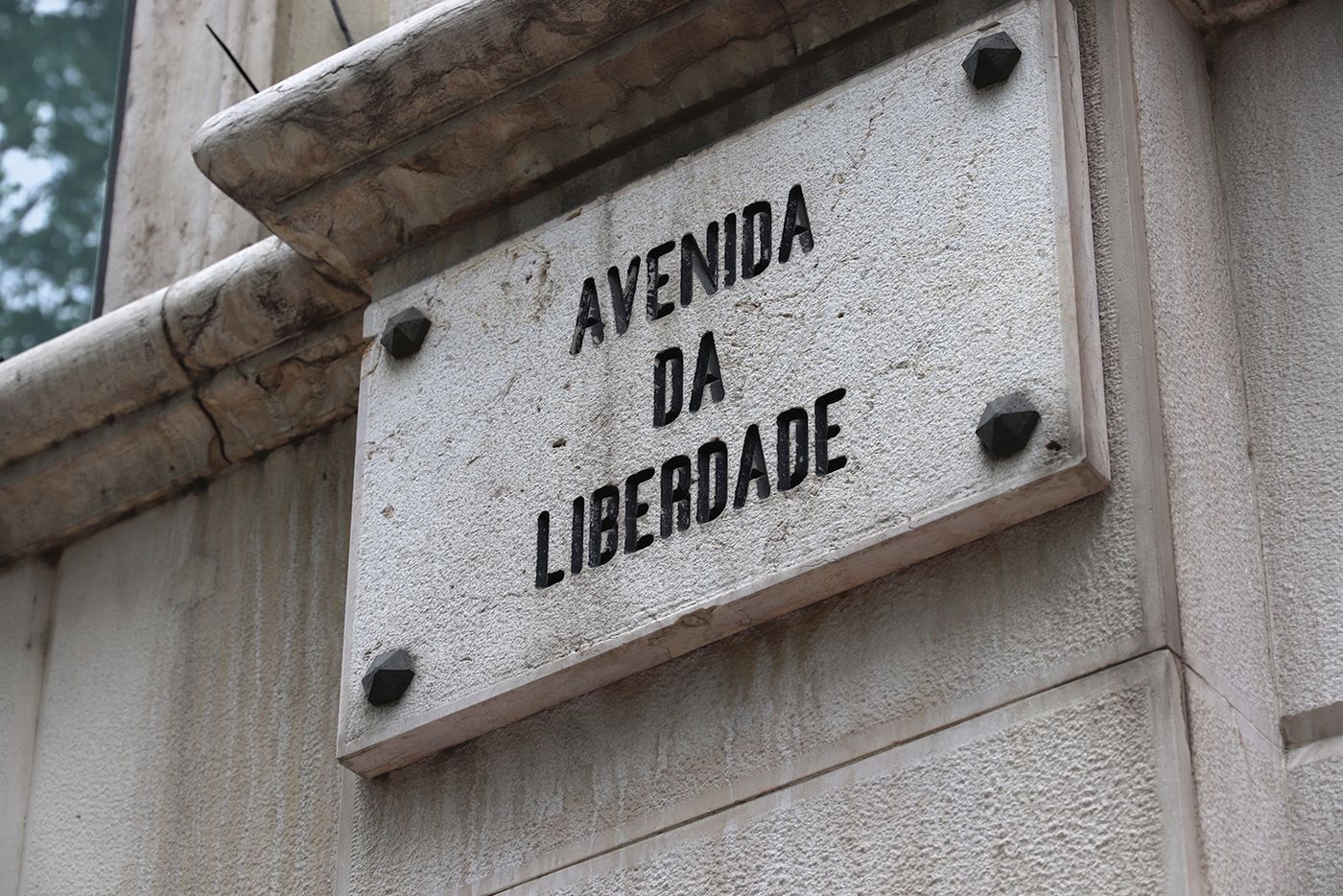 Placa da Avenida da Liberdade