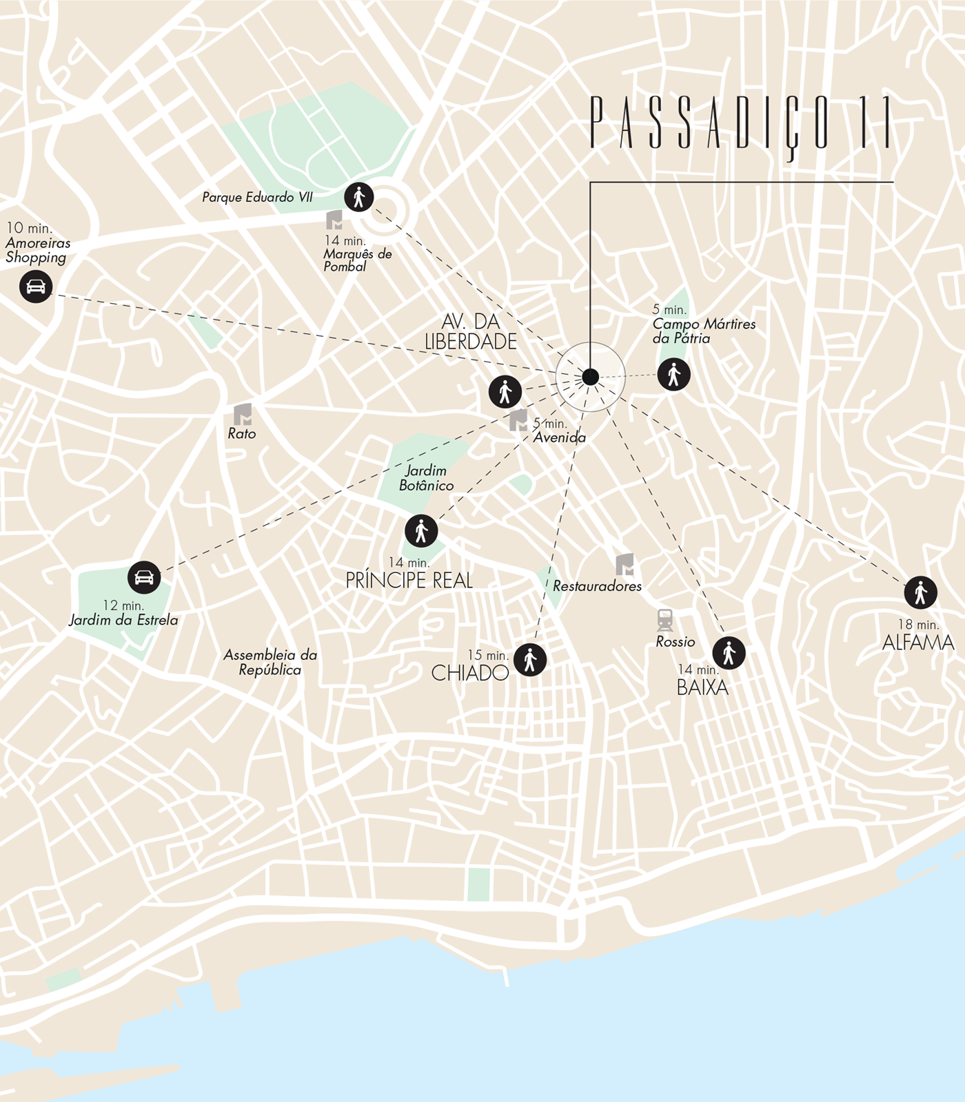 Passadico11, Apartments Map Location